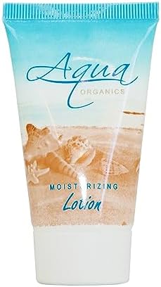 Aqua Organics Lotion, Travel Size Hotel Amenities, 1 oz (Case of 300)