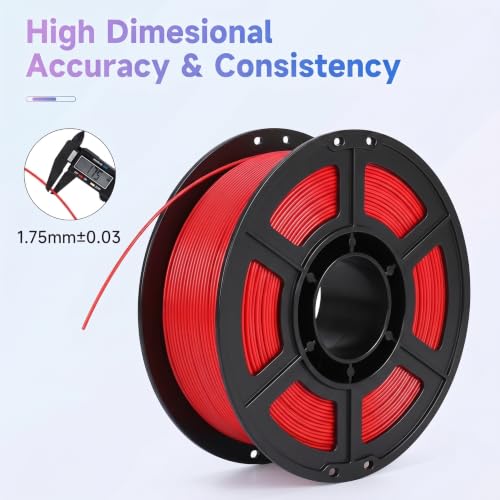 Image of PLA 3D Printer Filament Bundle 1.75mm, 8 Colors | White Red Blue Orange Gyan Yellow Green Purple