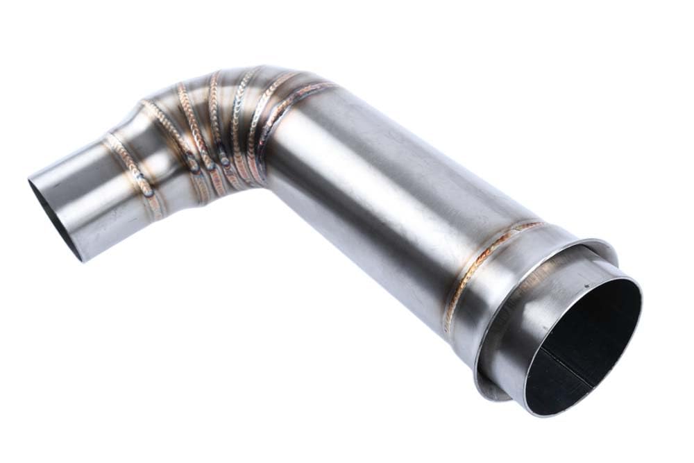 avdb - Motocykl Alt Outlet kompatybilny z 51 mm KTM SuperDuke 1290 R 2014-2019 SuperDuke 1290 GT 2016-2018 Mid Pipe Décatalyseur