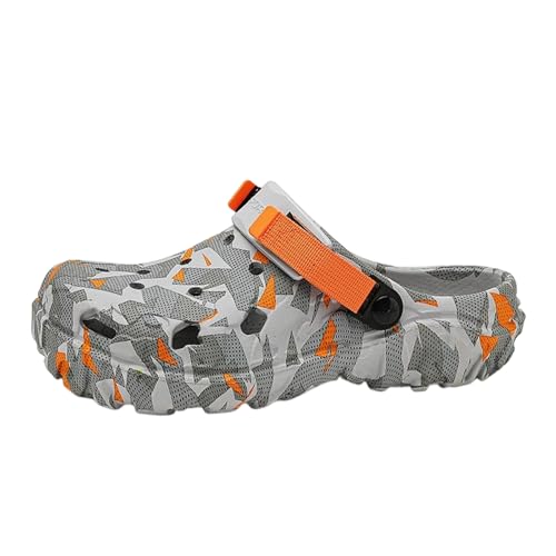 Sandalias cerradas de hombre tipo zapatilla veraniega: calzado casual y playero