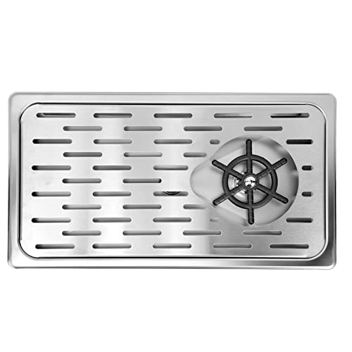 Stainless Steel Automatic Cup Washer High Pressure Cup Rinser Bar for Coffee Shop (FC-24 medium long hole [original color])