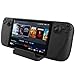 Support en Métal Compatible mit Valve Steam Deck 2022,Également compatible mit Switch Lite consoles de jeux portables - Dissipation de la Chaleur, Léger et Pratique (Noir)