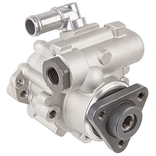 For Audi A6 V6 2005-2011 New Power Steering Pump - BuyAutoParts 86-01346AN New