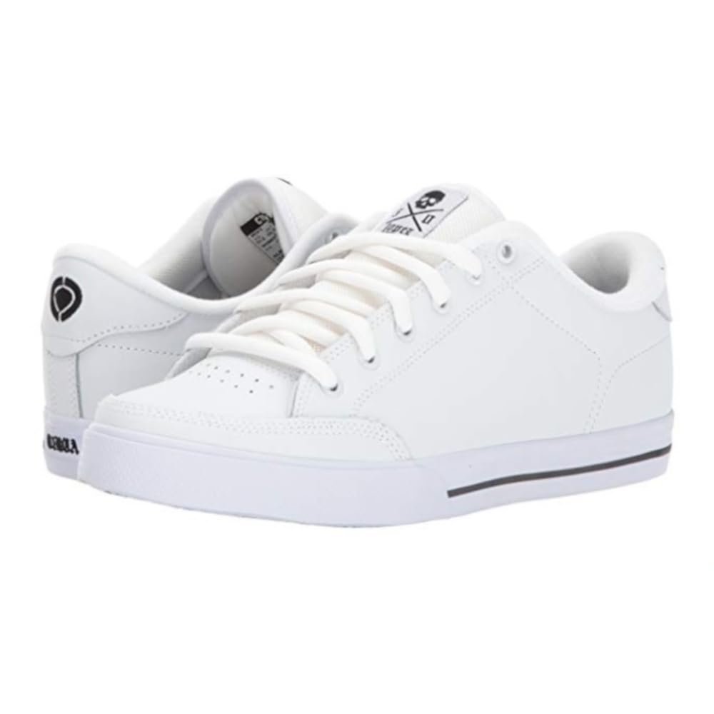 C1RCA Lopez 50 AL50 Zapatillas Deportivas Skateboard Unisex Cuero Blanco Negro Producto Original Garantizado