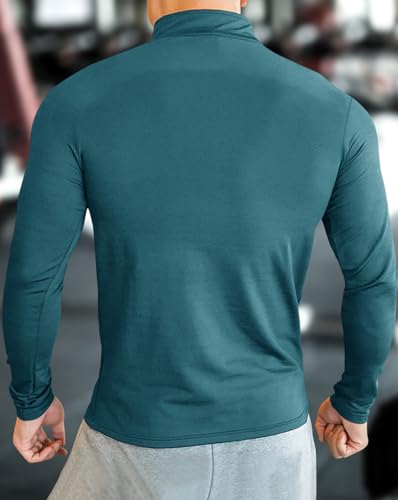 Image of Noble Monk Men's Active wear Regular Fit T Shirt |Full Sleeves |Casual T-Shirt for Men