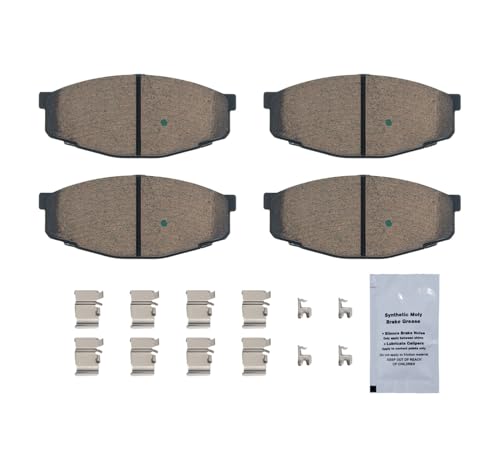 Image of HUSCH D207 Front Ceramic Brake Pads Kit Fit For Toyota Cressida 1988-1981, For Pickup 1995-1984