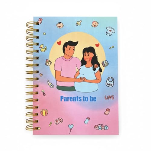 Image of Pregnancy Journal for Pregnant Women - 40-Week Bump Tracker & Memory Book with Stickers | Guided Pregnancy Planner with Prompts, Milestone Pages & Hardcover Keepsake | Gift for Expecting Moms (Orchid pink)