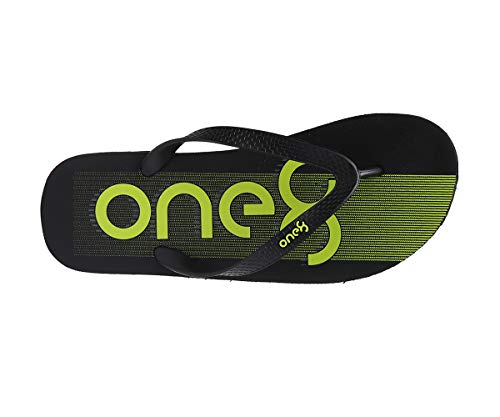 Image of Puma Unisex-Adult One8 Ff Gu Black-Limepunch Slipper-7 UK (37257201)