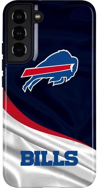 Skinit Pro Phone Case Compatible with Galaxy S22 Plus - Officially Licensed NFL Buffalo Bills Team Jersey Design