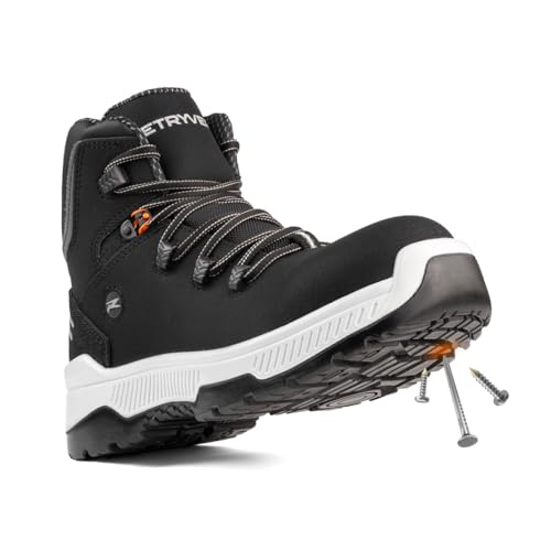 Image of ZEUS FLEX Work Boots | Made in Mexico | Waterproof, Slip, Oil & Abrasion Resistant | Safety Footwear for Construction, Industrial & Heavy-Duty Jobs