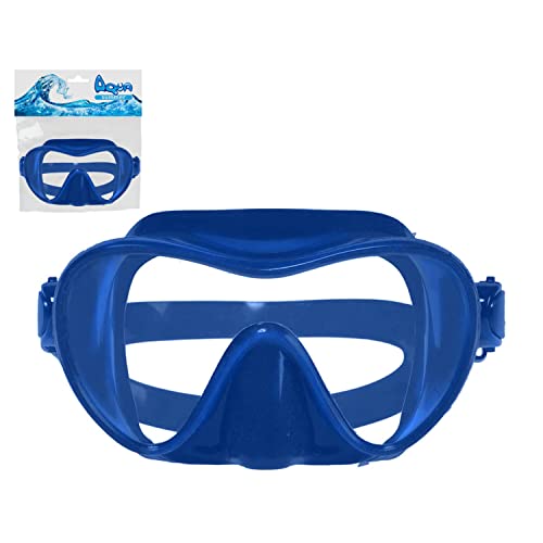 Gafas de buceo azul de silicona con gran resistencia al impacto para adultos