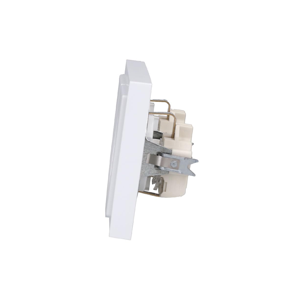 Busch-Jaeger future® linear 10er Komplett-Set: 2x 20 EUC-84 SCHUKO Schutzkontakt-Steckdose + 1722-84K Abdeckrahmen 2-fach, studioweiß