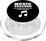 Profesor de música como un Profesor Normal, Solo Que una Broma Divertida más Guay PopSockets PopGrip para MagSafe