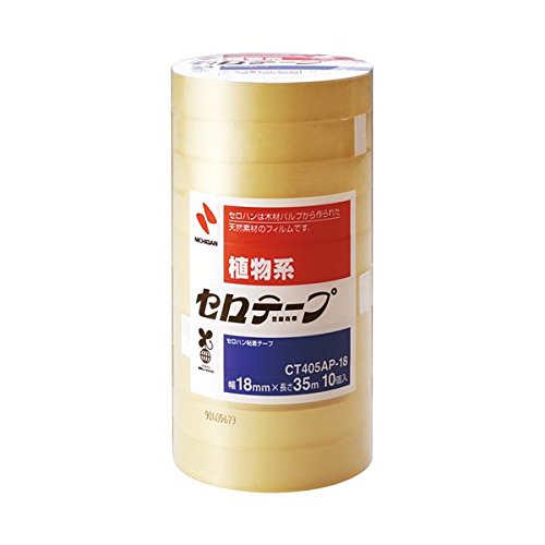 (�܂Ƃ�) �j�`�o�� �Z���e�[�v �努 18mm×35m �Ɩ��p�p�b�N CT405AP-18 1�p�b�N(10��) �k×5�Z�b�g�l