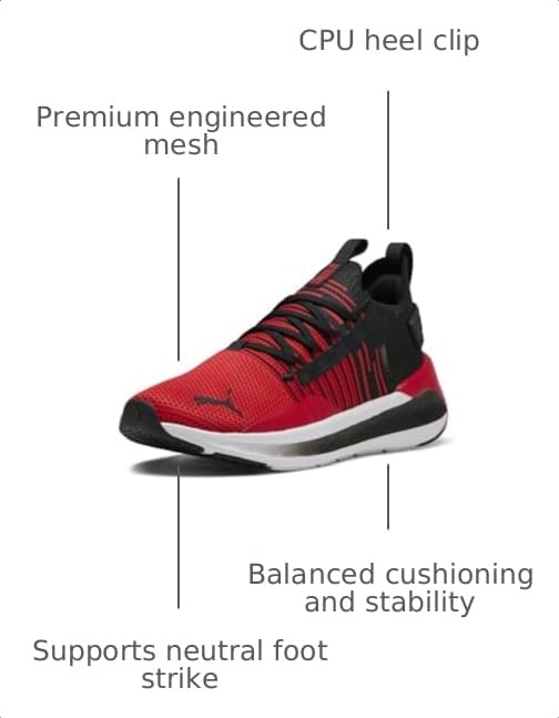 Image of Puma Mens Softride Symmetry Fuzion Running Shoes