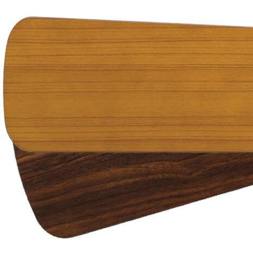 Quorum 5258324121 52" Reversible Fan Blade, Teak/Walnut