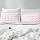 Homewish Bowknot Aesthetic Bettwäsche Rosa Schleifen 135x200 Kinder,Kawaii Schleife Bettbezug Set für Teenager Mädchen Prinzessin,Modern Fantasie Mädchenzimmer Dekor Bettwäscheset 2 Teilig Microfaser
