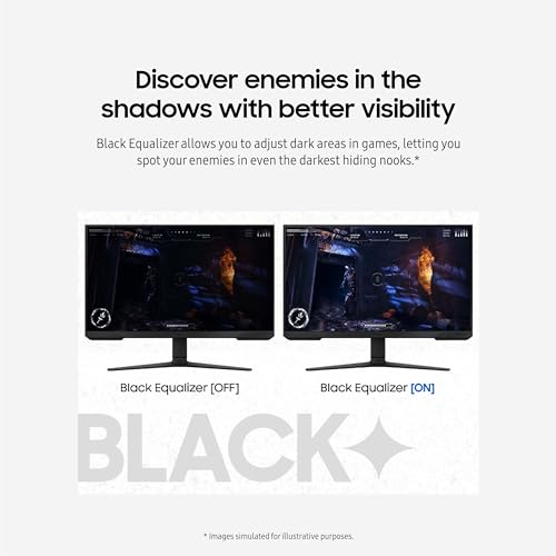 Monitor Samsung Odyssey G3 24" para Juegos - 1 ms, 180 Hz, FreeSync