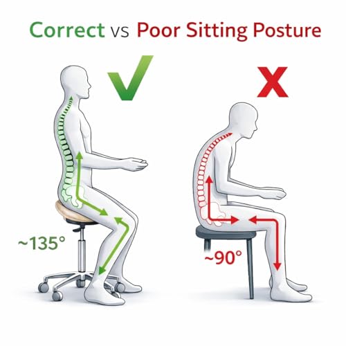 2xhome ergonomic rolling saddle stool chair reviews