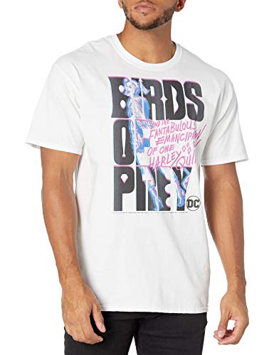 T-shirt Harley Quinn Warner Bros pour homme en coton noir