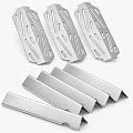 66032 66795 Flavorizer Bars & Heat Deflectors Kit for Weber Genesis II 300
