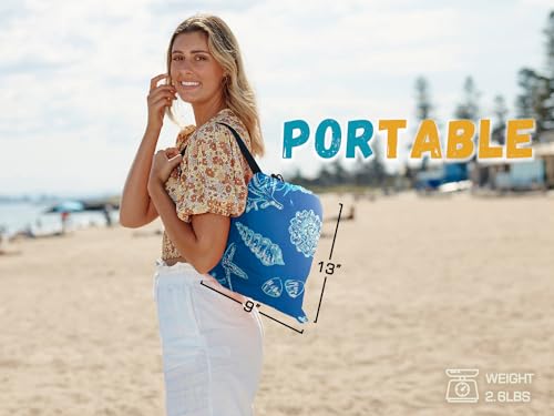 Image of WEKAPO Inflatable Sun Lounger, Air Sofa, Hammock, Portable, Waterproof and Leak-Proof, Ideal for Backyard, Beach, Travel, Camping, Picnics and Music Festivals