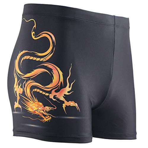 MinYong Men's Compression Square Leg Swimsuit