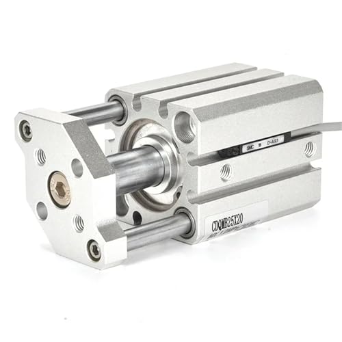 Vérin pneumatique CQMB20-30 compact résistant aux charges radiales - 5