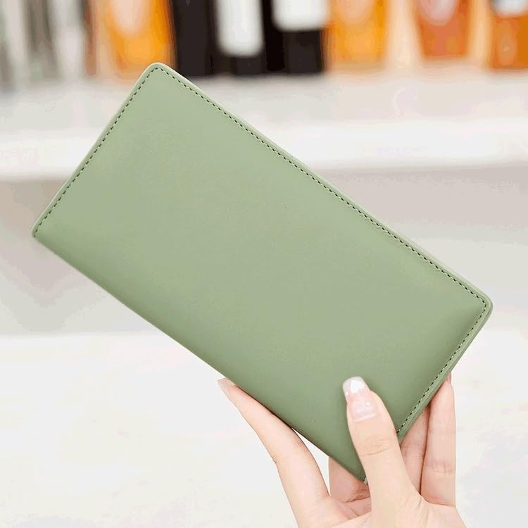 Fashion Women Leather Wallets Female Wallet Leather Ladies Purse Women Purses Long Card Holder3