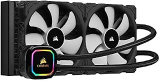 Corsair iCUE H115i RGB Pro XT, 280mm Radiator, Dual 140mm PWM Fans, Software