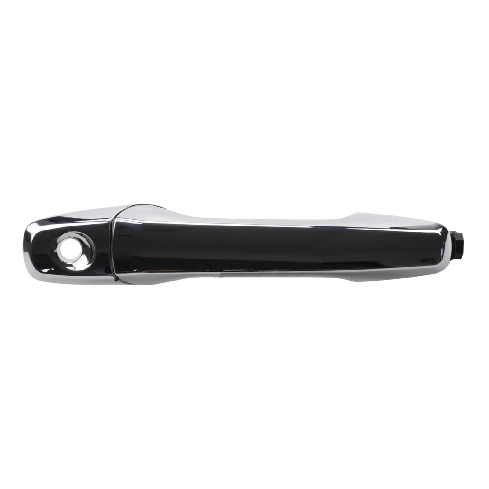 Zhannuobhd With Hole For Explorer For Edge 2011 2012 2013 2014 Ba1z78218b08a Bb5z7822404ba 1Pcs Exterior Outside Door Handle Chrome Vehicle Exterior Outer Door Handle(With Hole)