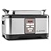 Produktbild Klarstein Tastemaker - Sous-Vide Garer, Schongarer, Vakuumgarer, Niedrig-Temperatur-Garer, 6 Liter, 550 W, 40-90 °C, Touch-Bedienung, Edelstahl, Deckel, Grillrost und Gar-Einsatz, silber