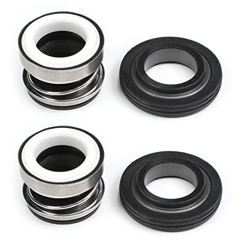 Othmro Mechanische Wellendichtring, Ersatz 103-14 für Pumpenwelle Wasserpumpen Welle Mechanische Abdichtung Legierung Kunststoff 2 Stück