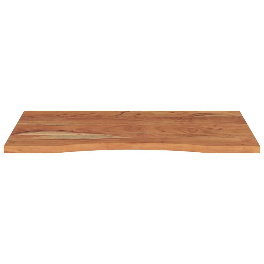 Tablero de Escritorio Rectangular Madera de Acacia 90x60x2,5 cm,Mobiliario,Accesorios para mesas,Tableros para mesas,11.52kg-370170