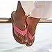 Reef Cushion Breeze Womens Flip Flop, Ultra Soft Cushion Footbed, Arch Support, Strawberry Pink, 8