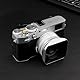 Haoge THB-X2B Metall Blitzschuh Daumen Griff Daumengriff Handgriff für Fujifilm X100VI Fuji FinePix X100V Kamera Schwarz