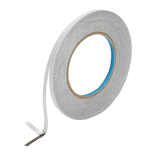 Image of MECCANIXITY Faraday Cloth Tape 0.2 inch W x 65 Feet Double Sided Conductive Cloth Fabric Adhesive Tape Roll for Laptop Cable EMI Shielding