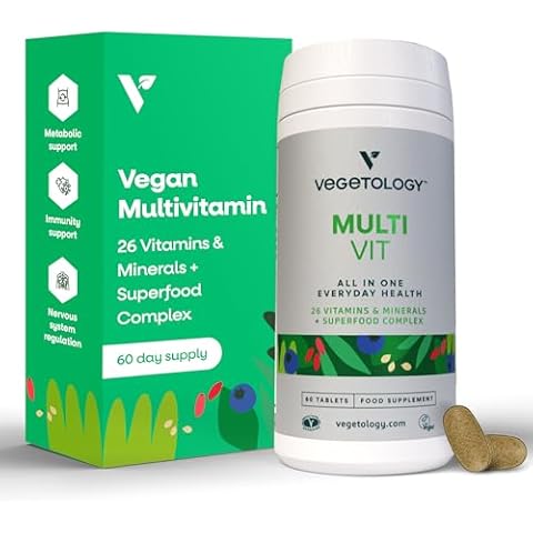 Vegetology Vegan Multivitamin Tablets for All Cover