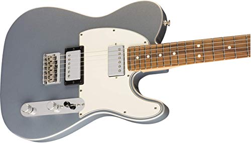 Player Telecaster HH – Touche Pau Ferro – Silver – Guitare electrique - Les Beatles, Paul McCartney, John Lennon, RIngo Starr, George Harrison Player Telecaster HH - Touche Pau Ferro - Silver - Guitare electrique – Image 5
