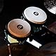 Meinl Percussion Bongos Journey Series - 2 Handtrommeln mit 6,5 und 7,5 Zoll - inkl. Stimmschlüssel - ABS Kunststoff, Hellblau (HB50SF)
