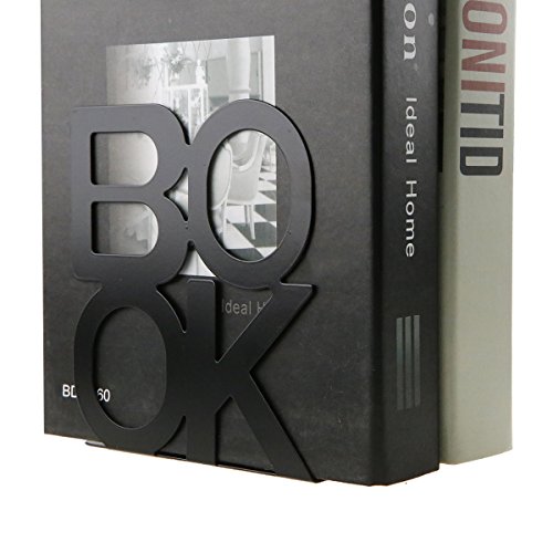 Prettyui - Reggilibri in metallo per scrivania