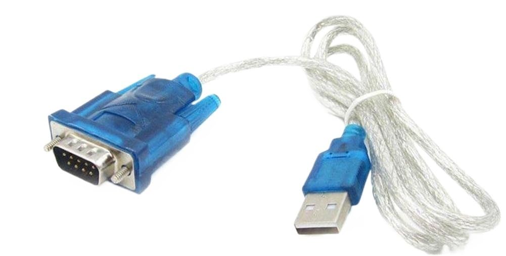1 cable de datos USB a puerto serie de 9 pines HL-340 a convertidor RS232 macho hembra USB 2.0 a DB9 cable de conversión de interfaz