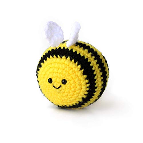 Geekirumi! handmade crochet amigurumi bee stress ball - Squeeze toy anti stress & anxiety therapy Geekirumi! handmade crochet amigurumi bee stress ball - Squeeze toy anti stress & anxiety therapy
