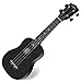 Produktbild Classic Cantabile US-100 BK Sopranukulele (Ukulele, Uke, 15 Bünde, leichtgängige Gitarrenmechanik) schwarz