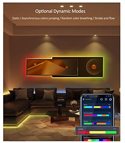 Controlador WiFi LED RGB DC12V 24V compatible Alexa y Google miniatura 7