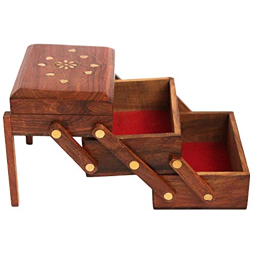 Smarts collection Wooden Jewellery Box for Women Jewel Organizer