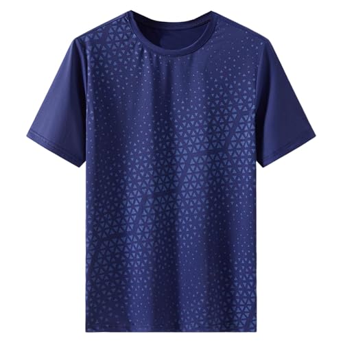 Men's UPF 50+ Sun Shirts Short Sleeve Quick Dry UV Protection Rash Guard Tops Fishing Hiking Running Shirt Outdoor