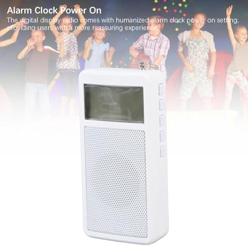 Radio Portátil Transistor con Pantalla LCD y Alarma miniatura 6
