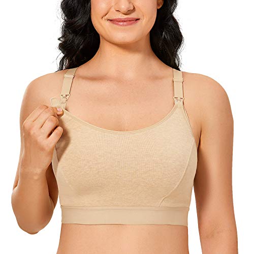 Image of Gratlin Cotton Nursing Bra for Breastfeeding | Sports maternity bralettes, Plus size, No underwire, Support, For women