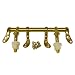 LASCO 14-1053 Toilet Seat Hinge Polished Brass Metal with Bolts and Nuts